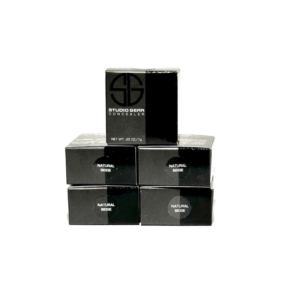 5 Pack Studio Gear Concealer Natural Beige 0.25 oz